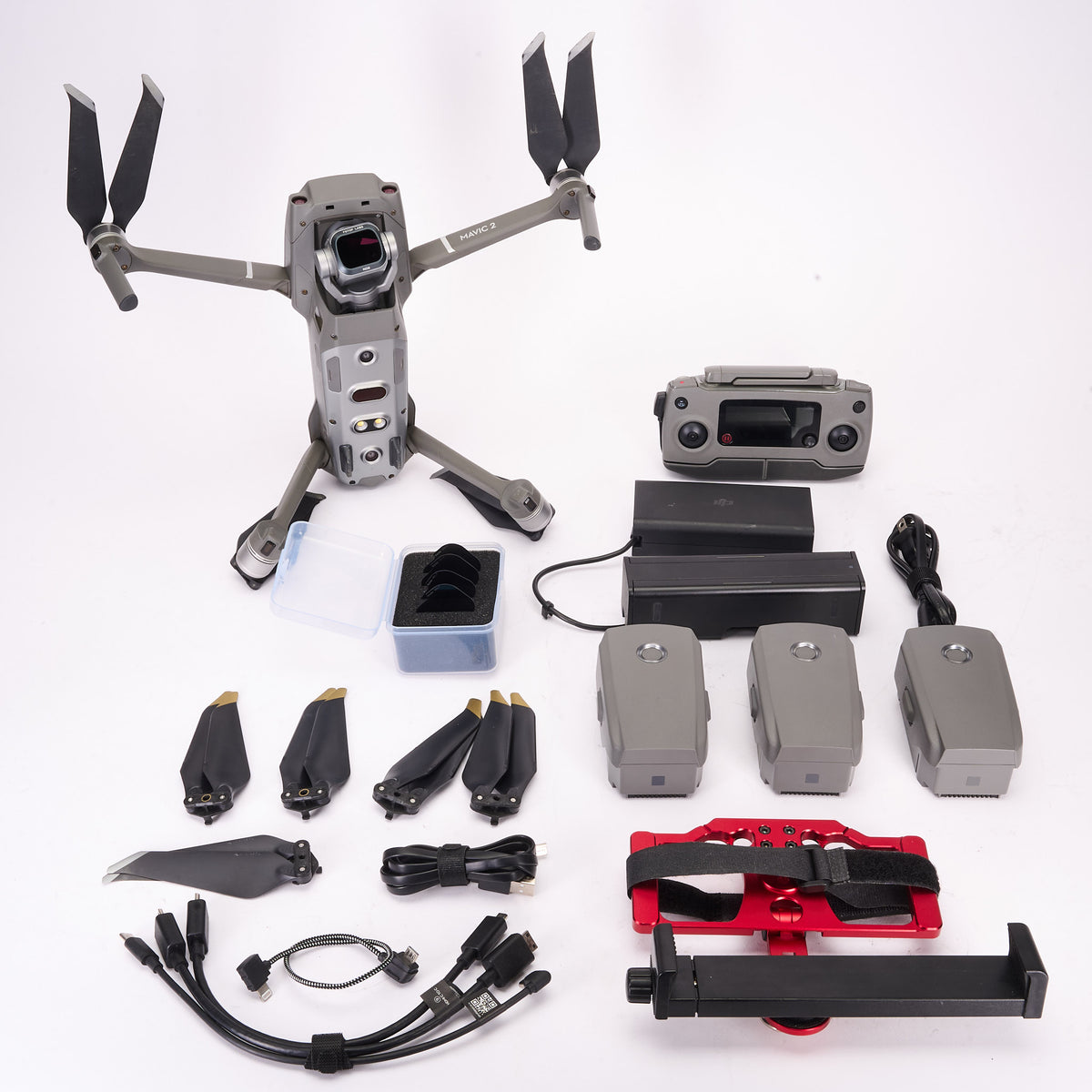 ACC3604 DJI Pro Mavic 2 Kit with Remote Control, ND Filters, Batteries, Accessories, Case 1.jpg