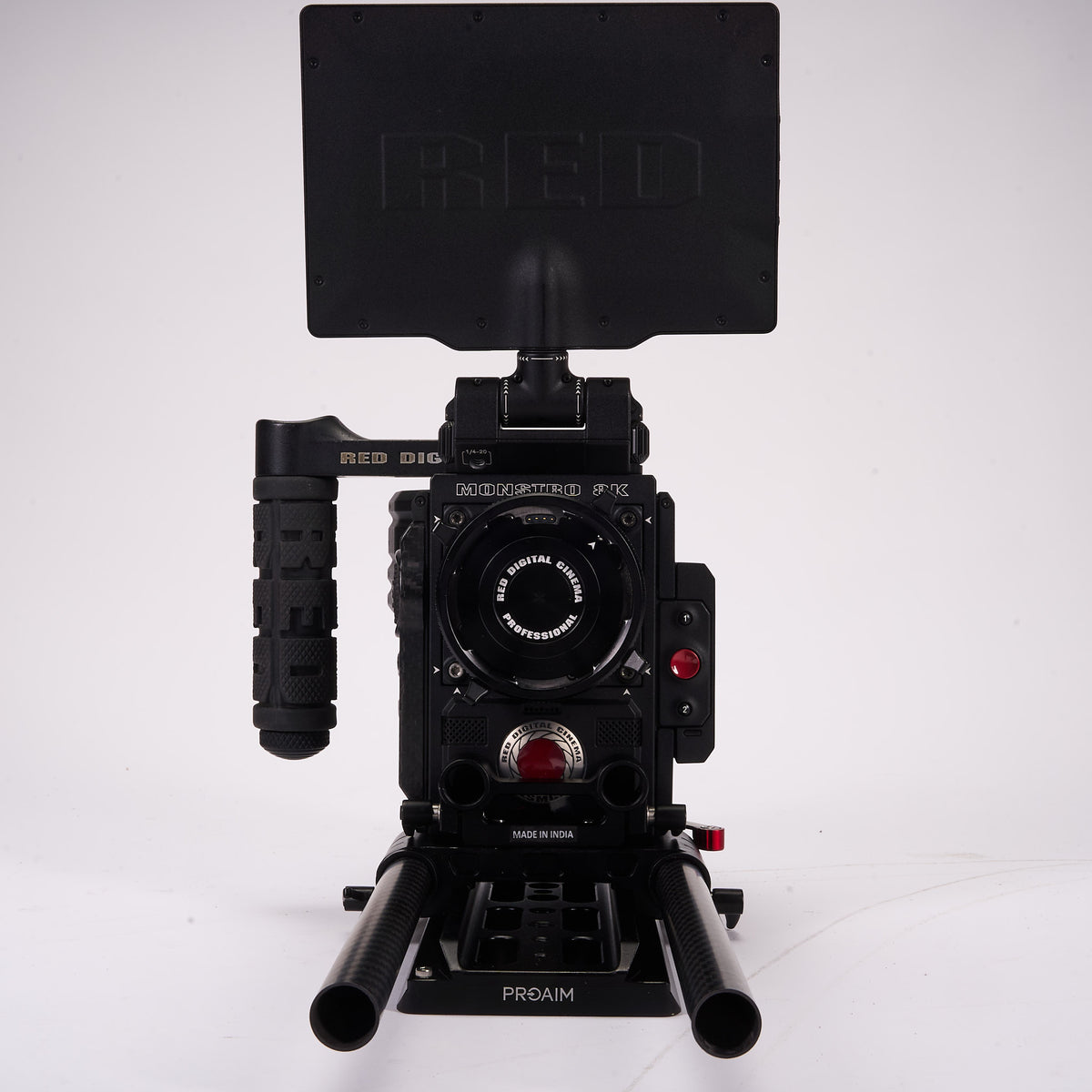 RED Monstro 8K VV Pro Kit 7&quot; Touch Direct, (2x) 480gb Minimags, Reader, I/O Expander, Carbon Fiber Sidekick