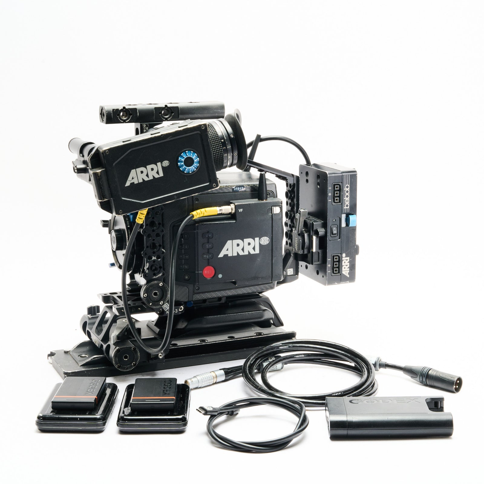 CAM3812 32236 Arri Alexa Mini LF Kit, RAW License, Anamorphic, ARRI Cage 2x 1TB Codex Drives3088.jpg
