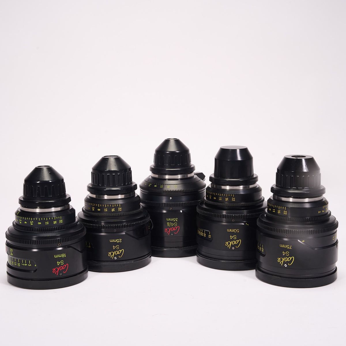 Cooke S4 S4/i 18mm 25mm 35mm 50mm 75mm PL Mount, Case