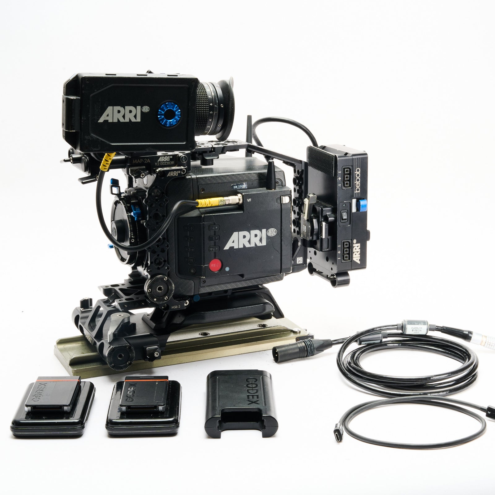 CAM3812 32494 Arri Alexa Mini LF Kit, RAW License, Anamorphic, ARRI Cage 2x 1TB Codex Drive 9227.jpg