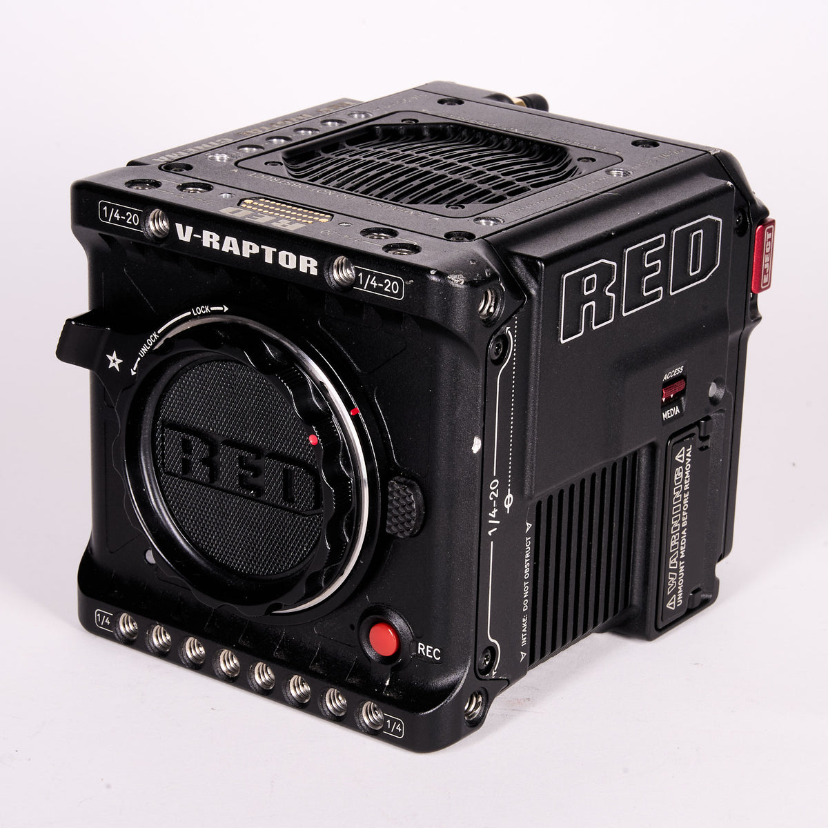 CAM3568-VRPB1001432 RED V-Raptor 8k VV Camera Kit DSMC3 SmallHD 7&quot; Monitor Kippertie Strata-ND RF-PL Adaptor (2) 650gb CFast Cards_000901.jpg