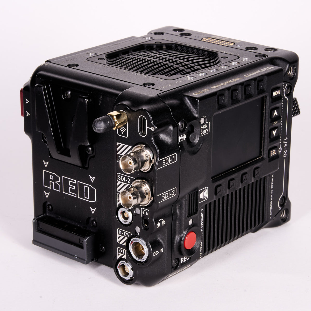 CAM3568-VRPB1001432 RED V-Raptor 8k VV Camera Kit DSMC3 SmallHD 7&quot; Monitor Kippertie Strata-ND RF-PL Adaptor (2) 650gb CFast Cards_000903.jpg